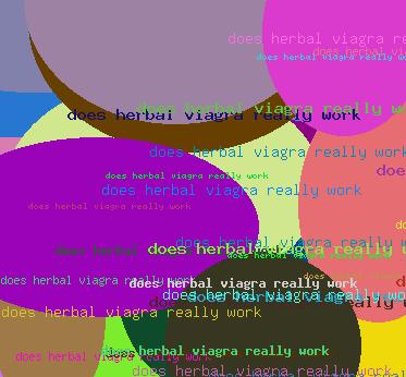 Does herbal viagra really work